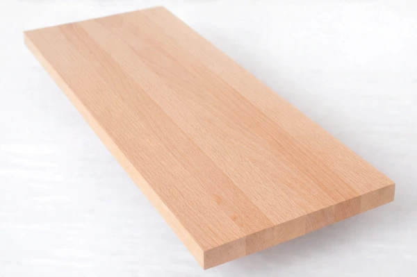 Buche Leimholzplatte A/B mit durchgehender Lamelle – nach Maß 1