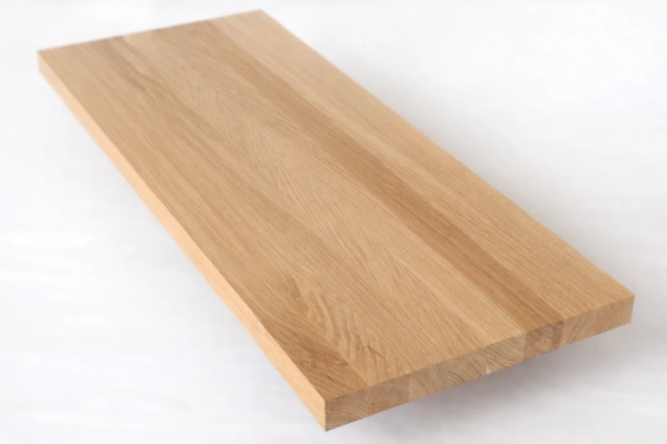 Eiche Leimholzplatte A/B mit durchgehender Lamelle – nach Maß 1