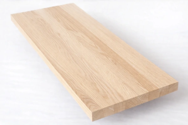 Esche Leimholzplatte A/B mit durchgehender Lamelle – nach Maß 1